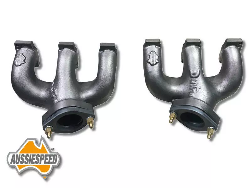 AUSSIESPEED AS0567 DUTRA SLANT 6 CAST IRON EXHAUST HEADER