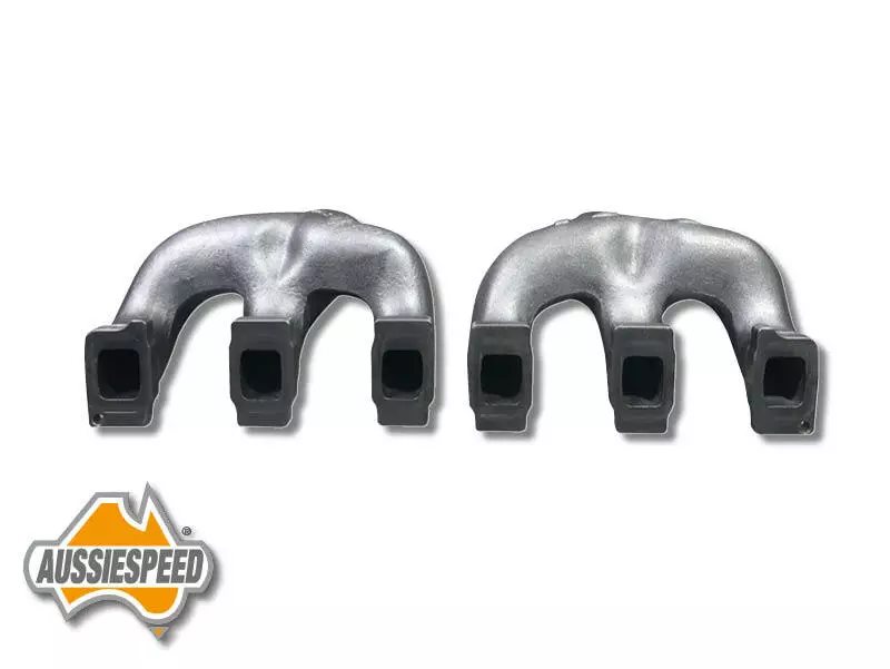 AUSSIESPEED AS0567 DUTRA SLANT 6 CAST IRON EXHAUST HEADER - Image 2