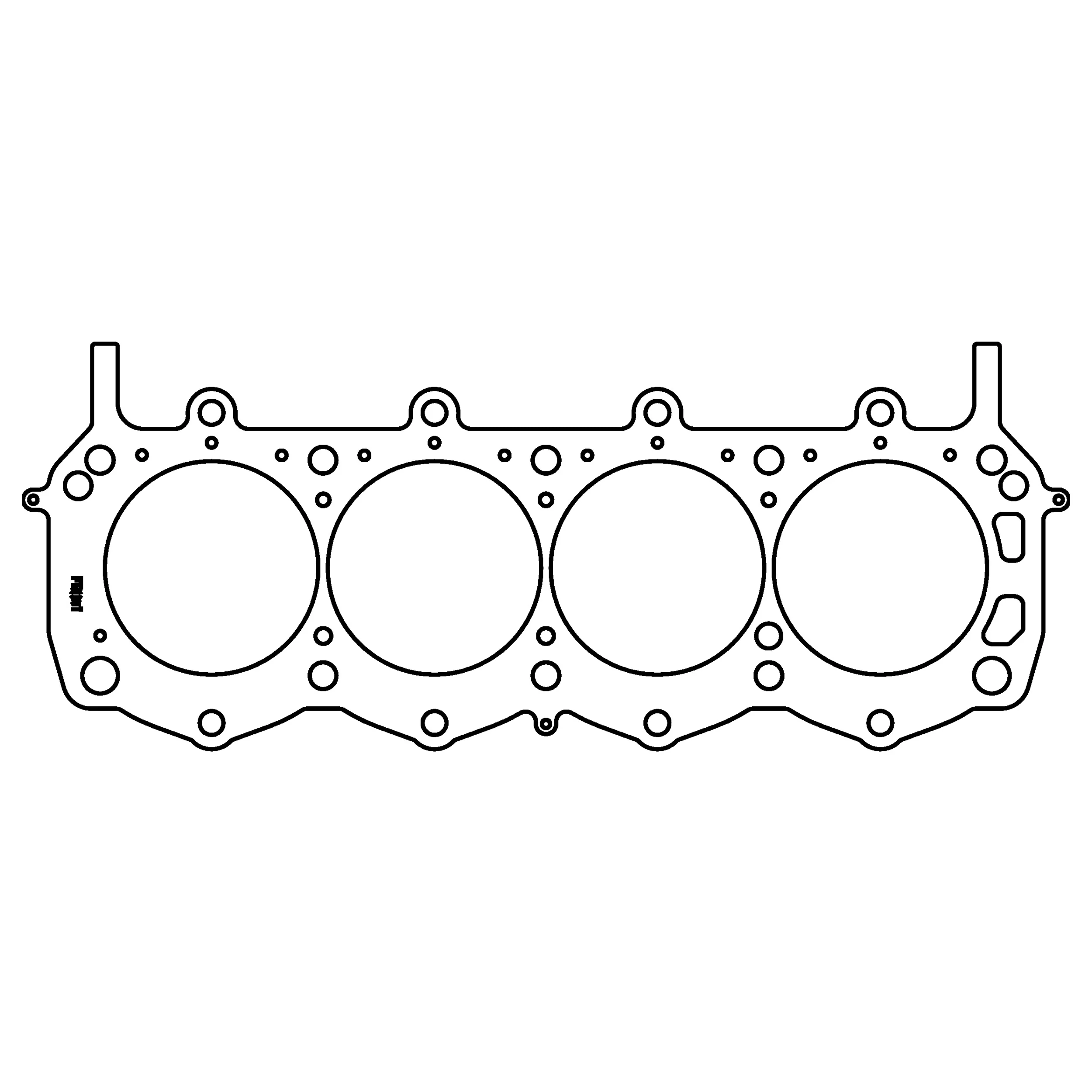 COMETIC C5135-051 4.180 MLS HEAD GASKET FORD DART IRON EAGLE PRO 6 BOLT - Image 2