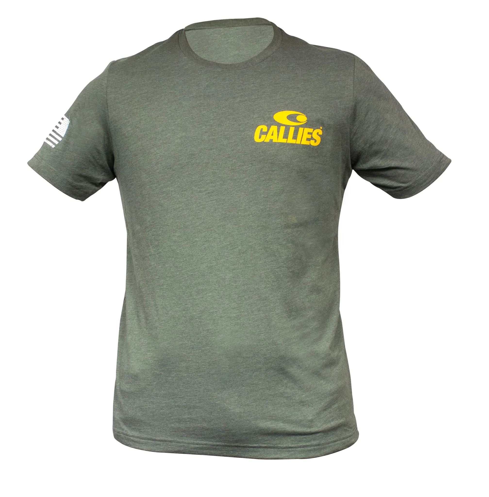 CALLIES CALMGTSS MILITARY GREEN TSHIRT SMALL - Image 2