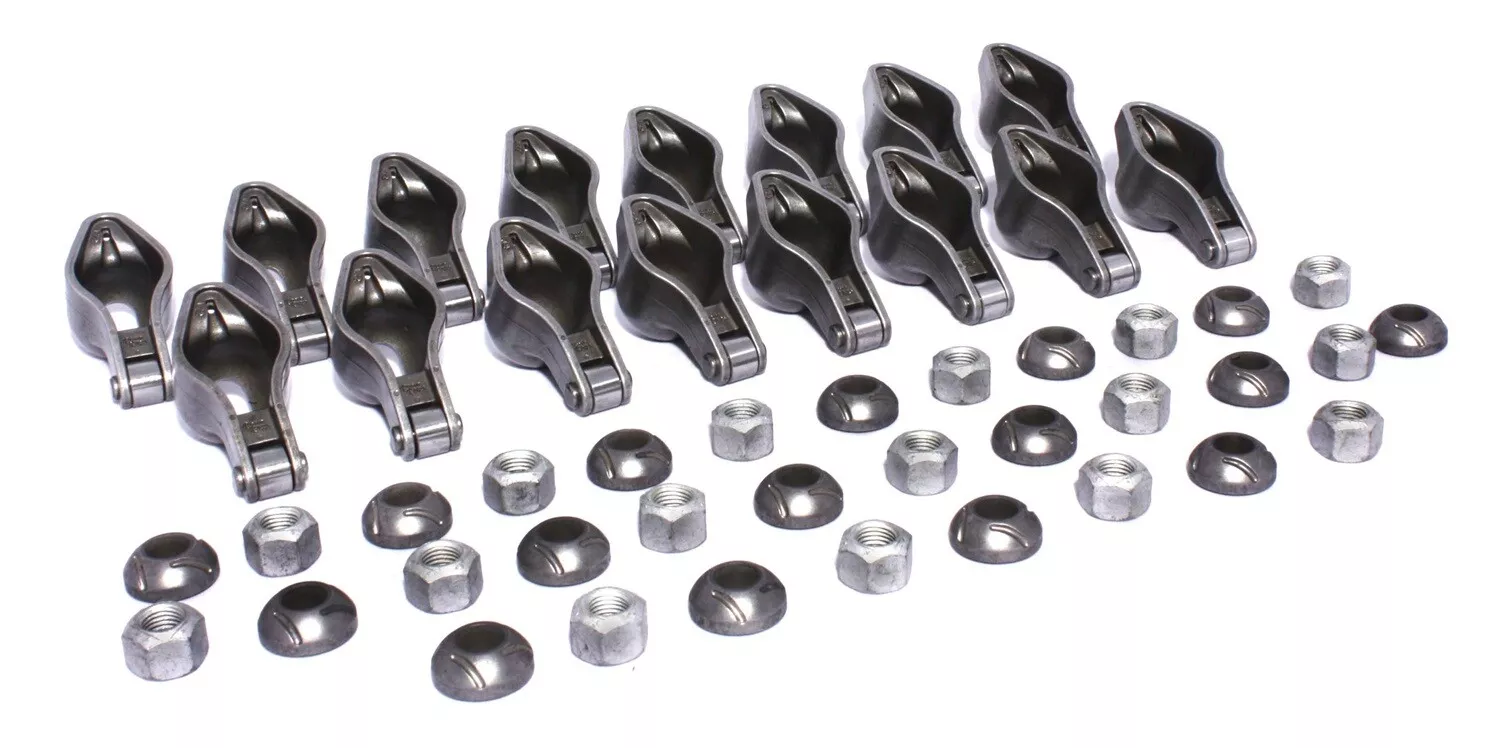 COMP CAMS 1411-16 MAGNUM ROLLER ROCKER ARMS CHEV BB FORD 351C BB 7/16 STUD 1.72