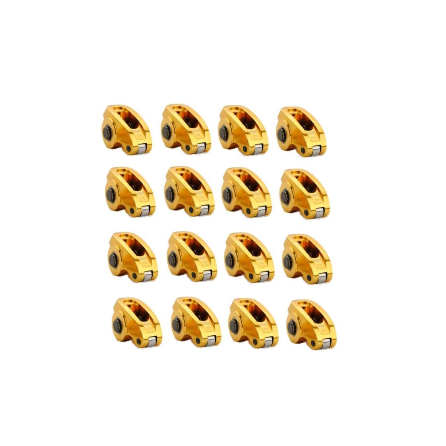 COMP CAMS 19001-16 ULTRA-GOLD ARC SERIES ROCKER ARMS CHEV SB 1.5 RATIO 3/8 STUD