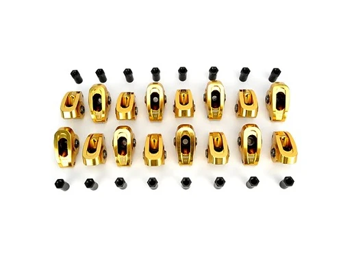 COMP CAMS 19005-16 ULTRA-GOLD ARC SERIES ROCKER ARMS CHEV SB 1.6 RATIO 7/16 STUD - Image 3