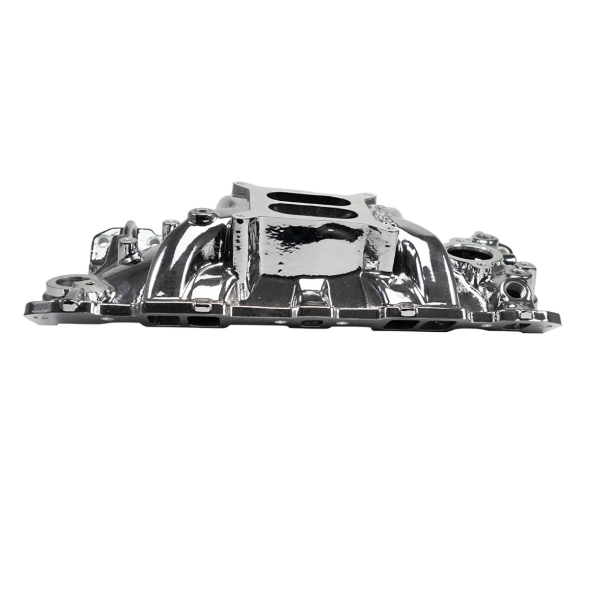 EDELBROCK 2701-CP CHROME PLASMA PERFORMER EPS DUAL PLANE INTAKE MANIFOLD SB CHEV - Image 3