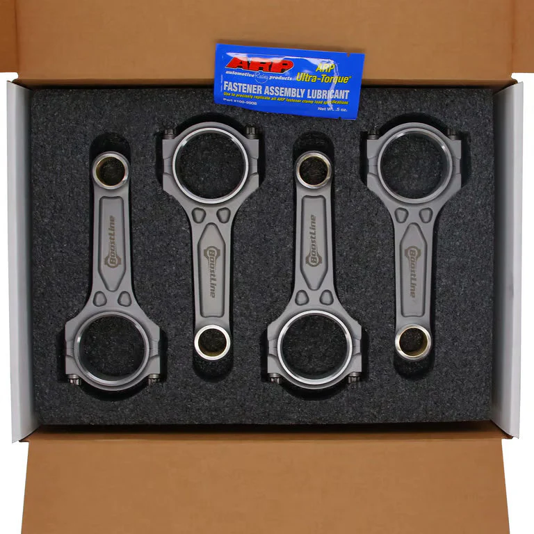 BOOSTLINE BLP-FD6057-866 CONROD SET FORD BARRA 4.0L I-BEAM 6.057" LENGTH ARP2000 - Image 3