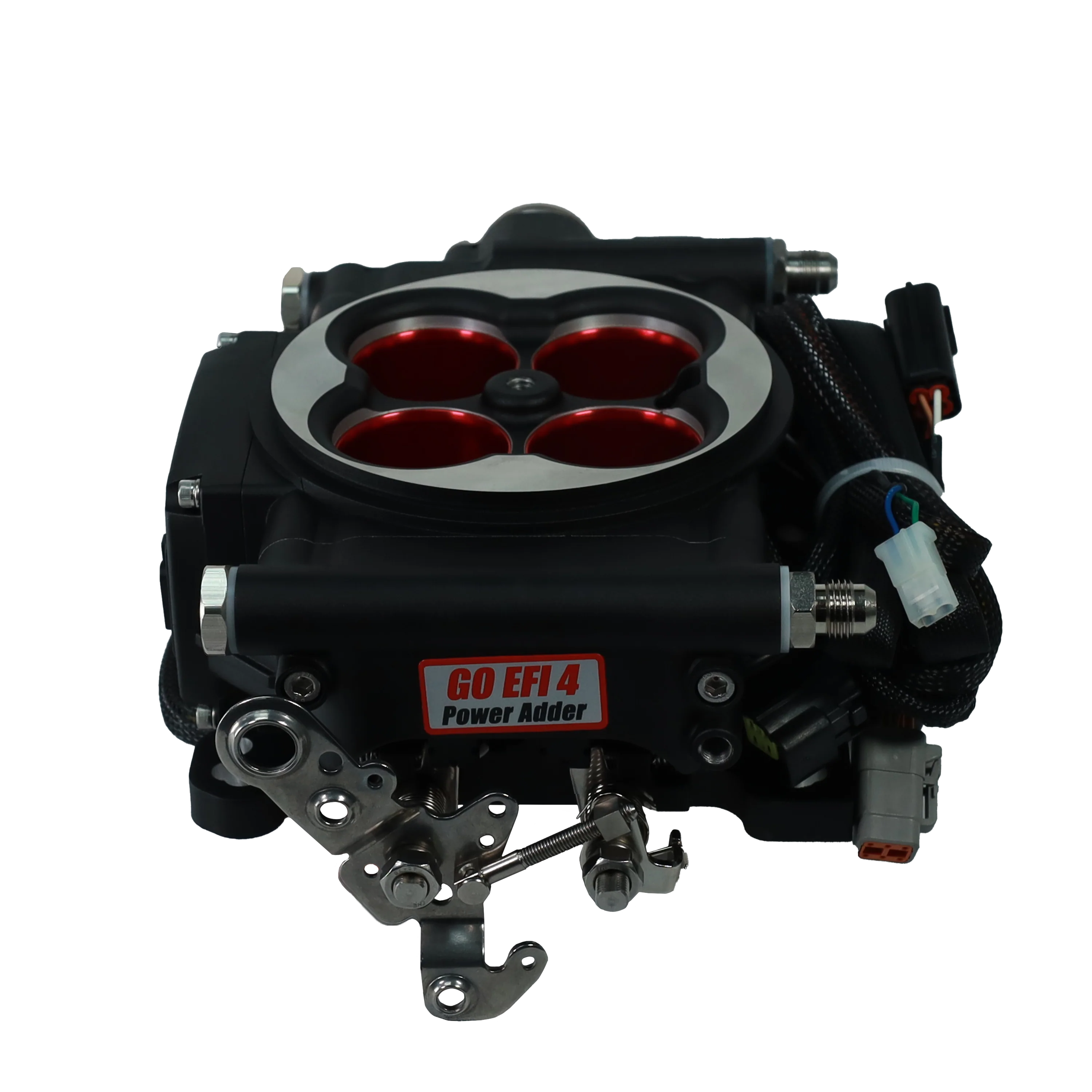 FITECH 30004 GO EFI 4 600HP SELF TUNING BOOST OR NITROUS EFI SYSTEM MATTE BLACK - Image 5