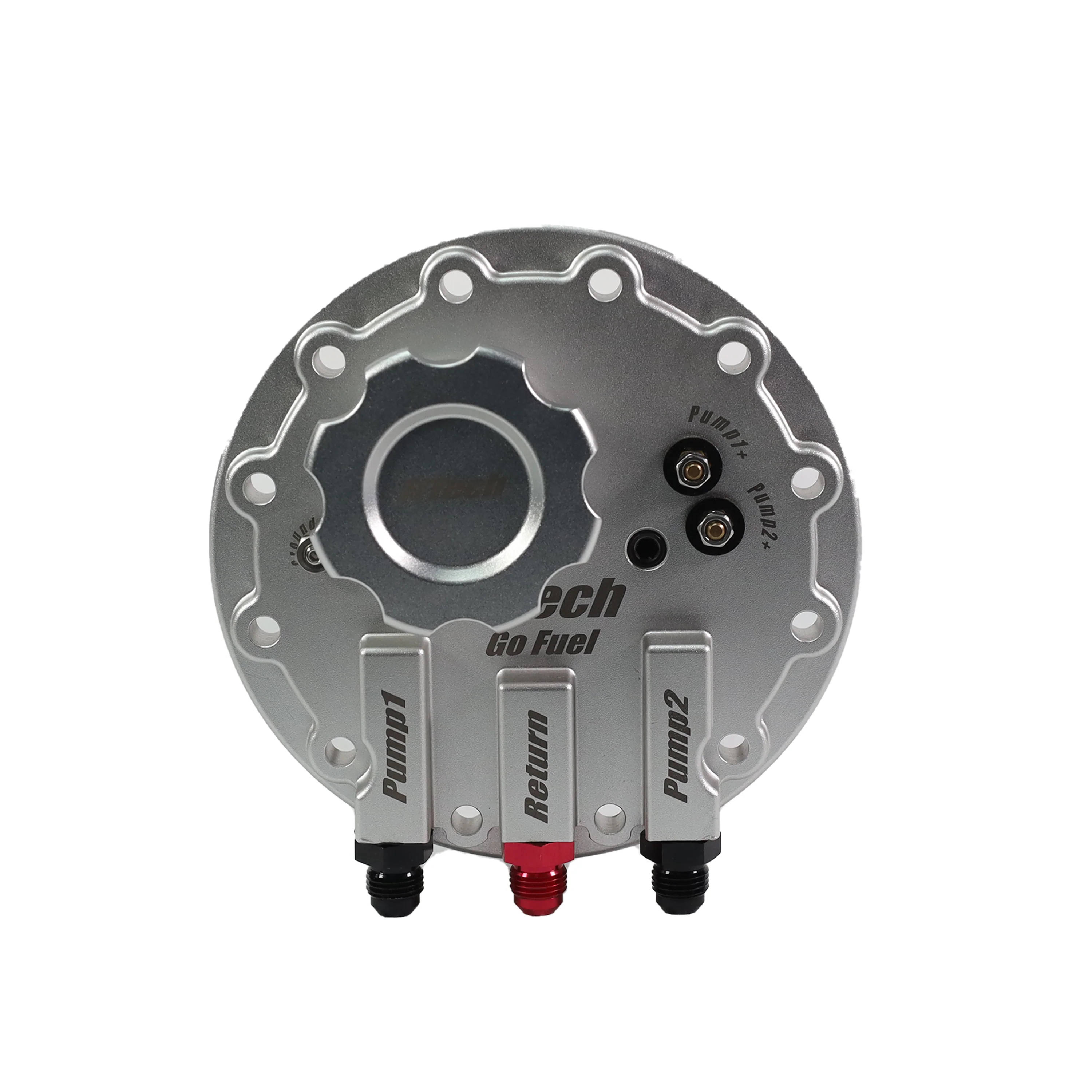 FITECH 50020 GO FUEL IN FUEL CELL TWIN FUEL PUMP MODULE INCLUDES 2" FILLER