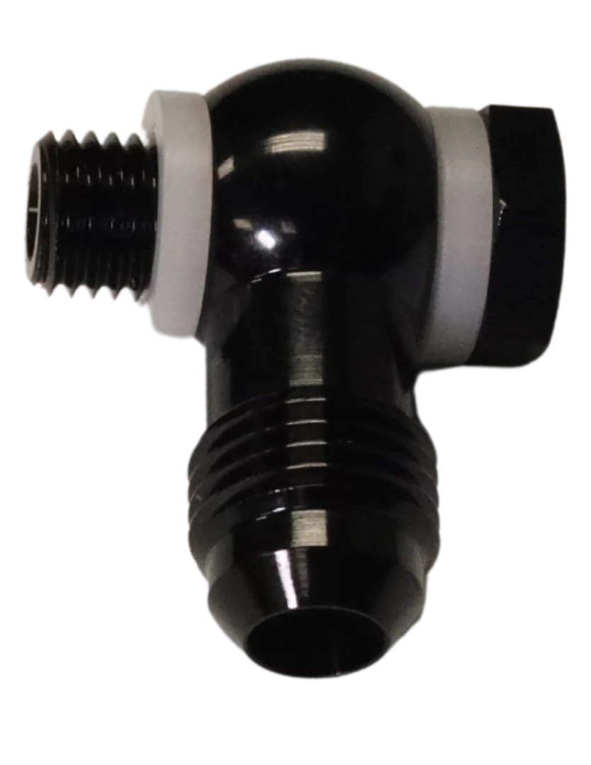 FITECH 62018 BANJO -6AN 9/16-24 FITTING FITS PRESSURE PORT