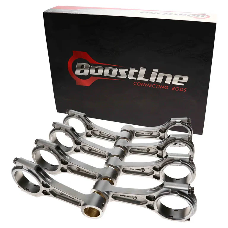 BOOSTLINE BLP-GM6418-358 CONROD SET GM DURAMAX I-BEAM 6.418" LENGTH ARP2000 BOLTS - Image 2