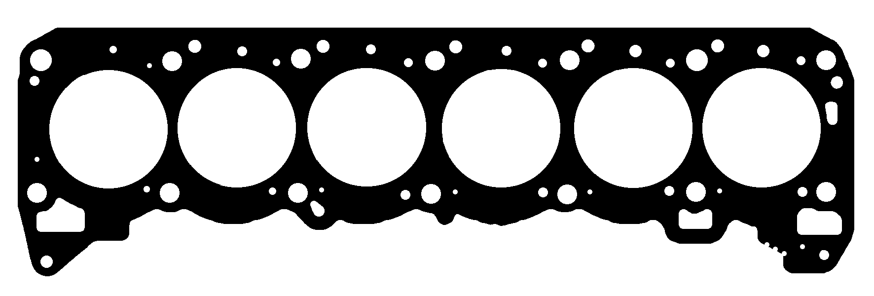 DURAPRO GSBV250SS3D HEAD GASKET 1.58MM FOR NISSAN RD28T PATROL Y60/61 2.8L DIESEL 94-00