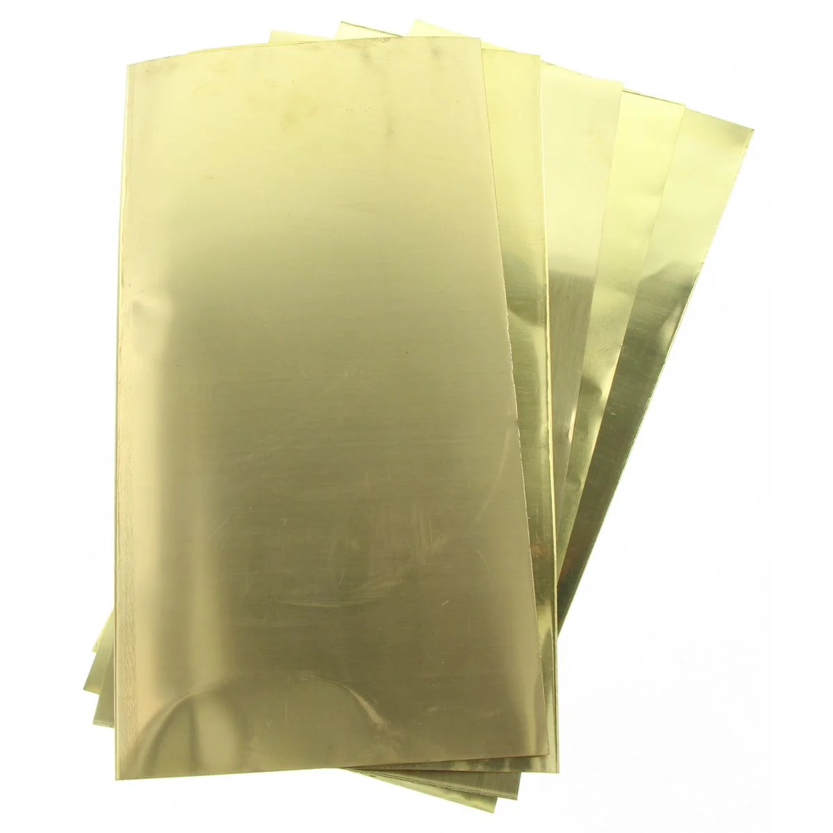 DURAPRO GSMP6005D BRASS SHIM ASSORTMENT 1 x .05.08.10.12 .25mm 150x300mm - Image 2