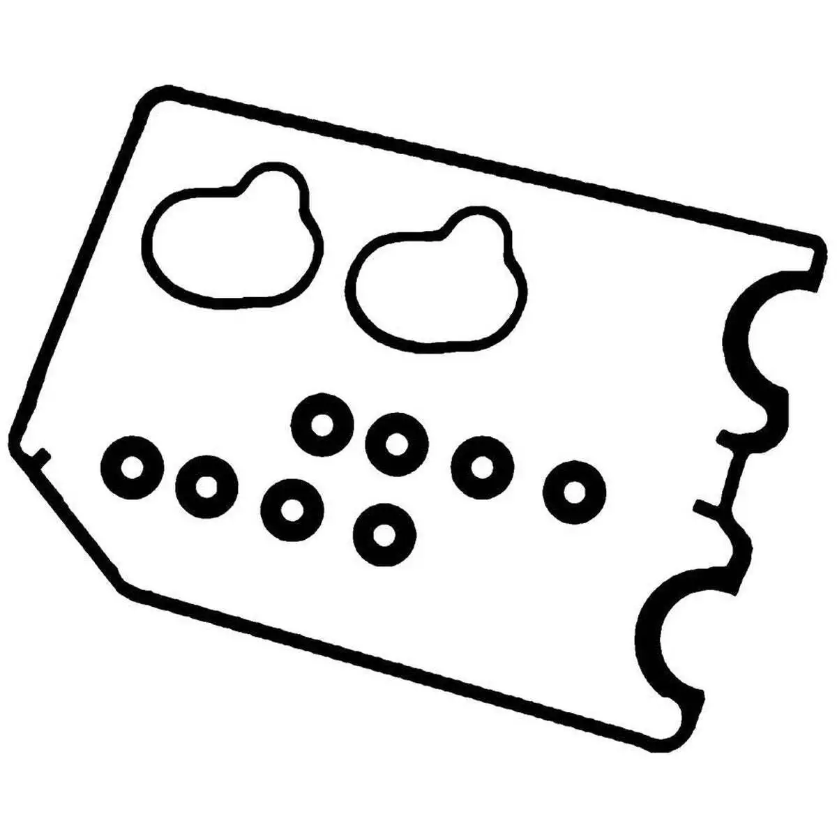 DURAPRO GSRC3061KD VALVE COVER GASKET KIT FOR SUBARU EJ20T 8/98-9/00 FROM ENGINE NO 51604