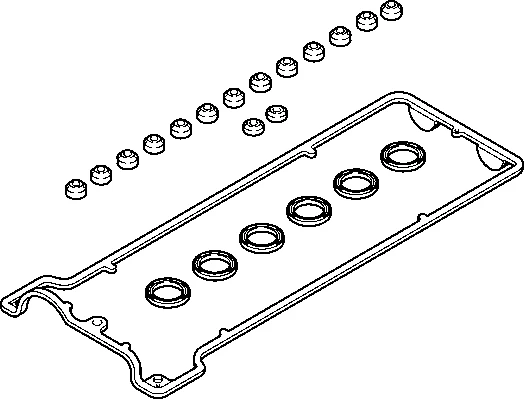 ELRING 353.540 VALVE COVER SET BMW S54 B32 M3 E46 3246cc - Image 2