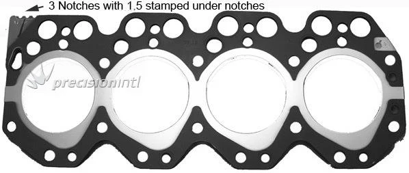 DURAPRO GSS2051SSD HEAD GASKET 1.5MM FOR TOYOTA B/11B DYNA BU DIESEL 8/88- BORE 96.2