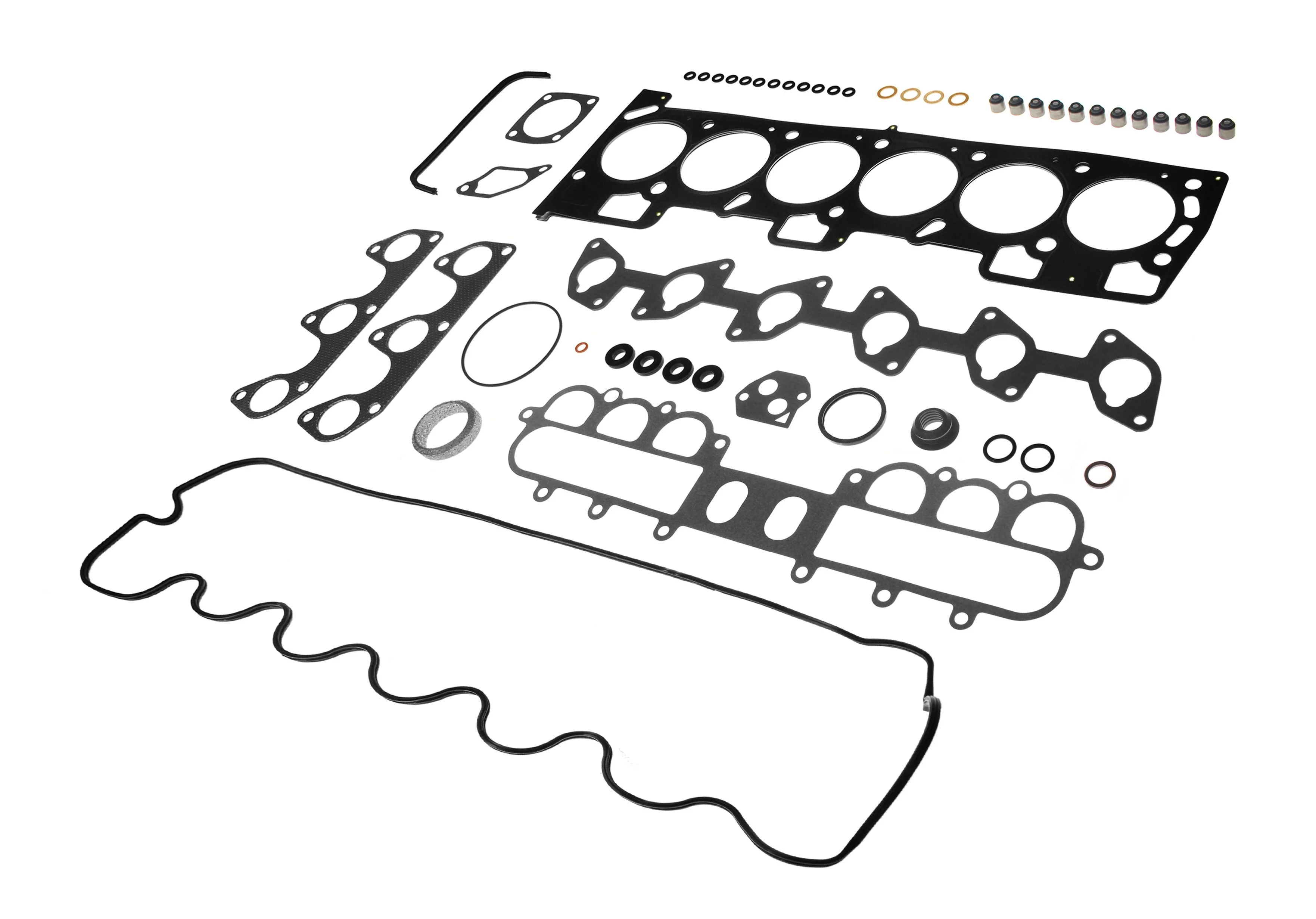 DURAPRO GSV2147SSYD VALVE REGRIND GASKET SET FORD 4.0L AU-AU2 TICKFORD VCT ENGINE ONLY