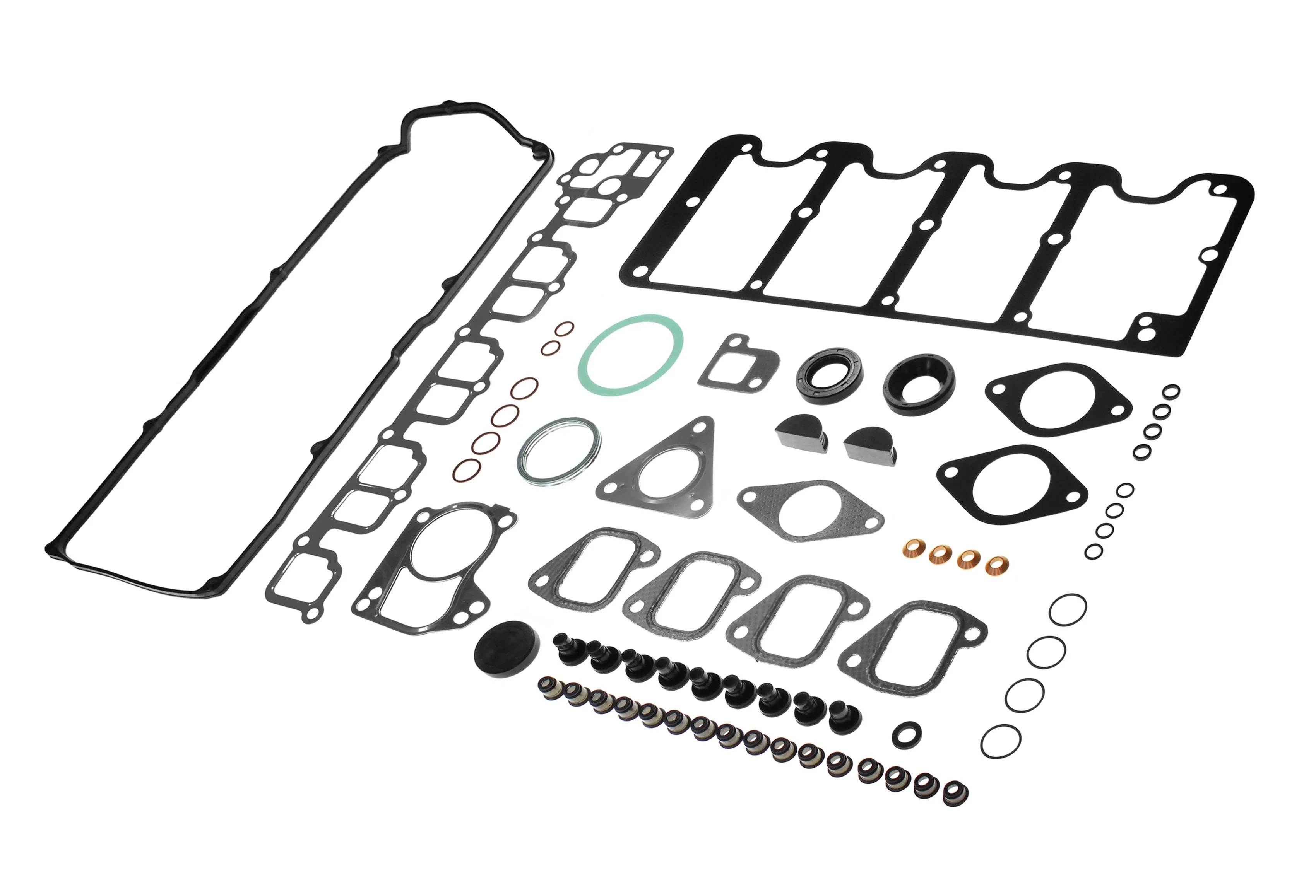DURAPRO GSV2252SSND VALVE REGRIND GASKET SET ISUZU 4JX1 TURBO 98-04 NO HEAD GASKET JACKAROO