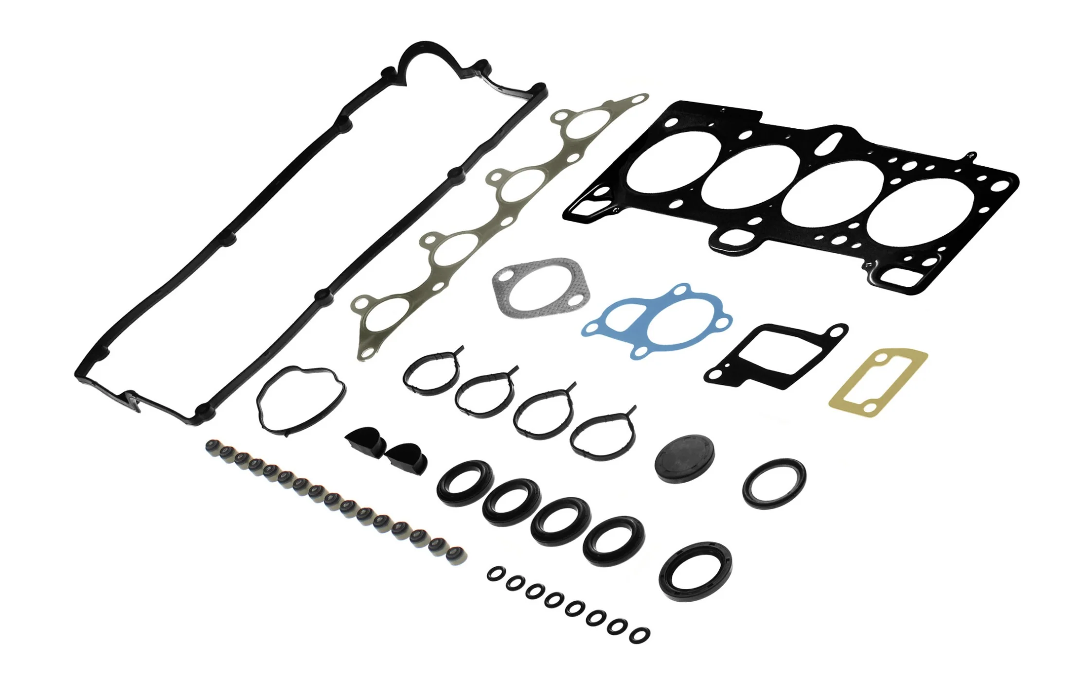DURAPRO GSV2462SSXD VALVE REGRIND GASKET SET FOR HYUNDAI G4EC G4ED ACCENT LC 2000-03 USE HBK4651