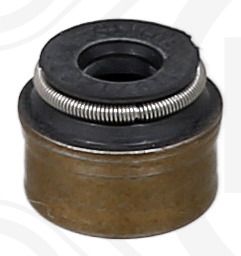 ELRING 724.590 VALVE STEM SEAL EACH AUDI PORSCHE SKODA VW BLACK 6MM VARIOUS