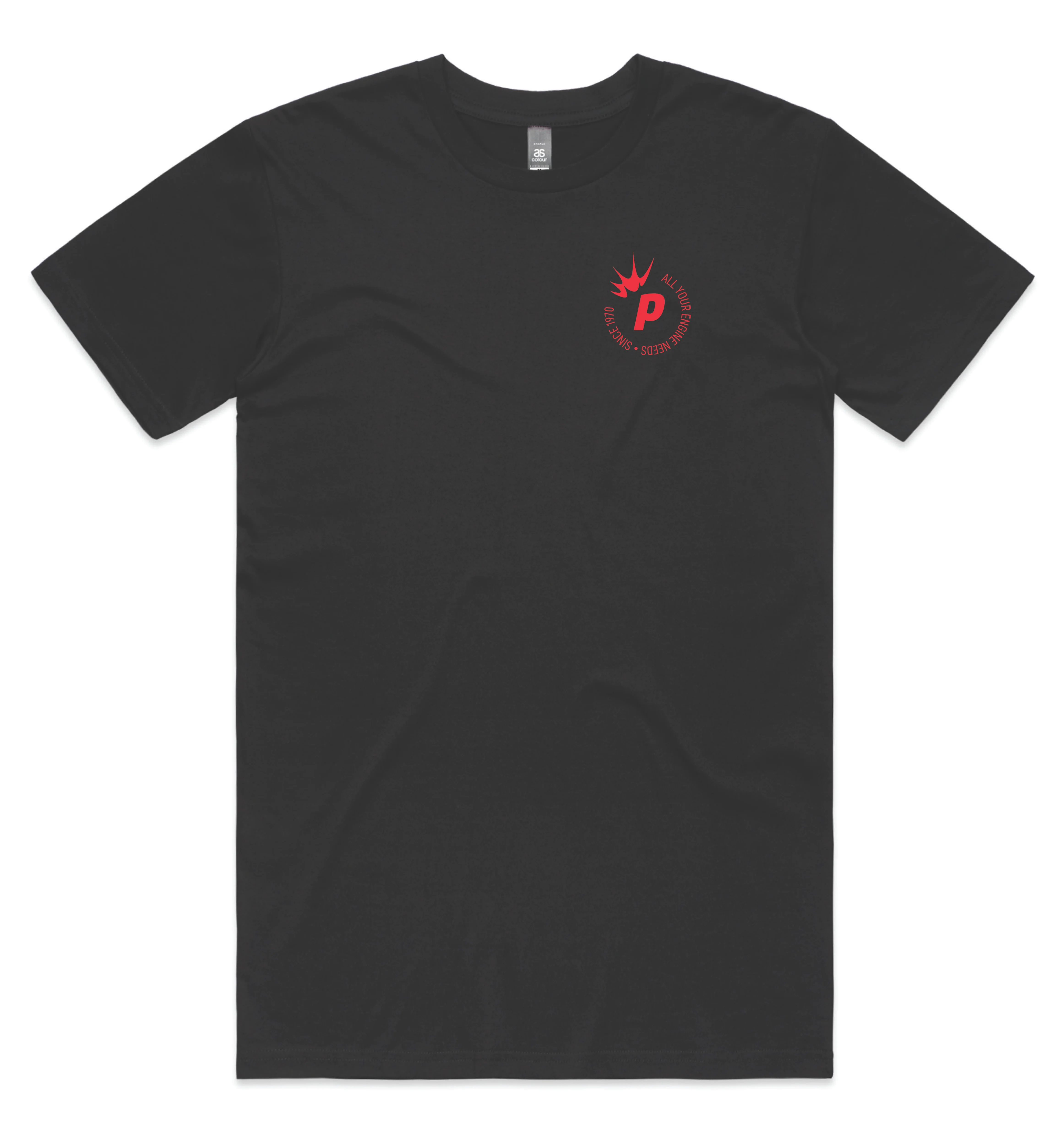 PRECISION GTSRLADYXL GTSR LADIES T-SHIRT BLACK X-LARGE - Image 2