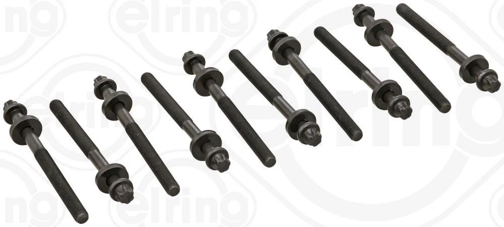 ELRING 802.661 HEAD BOLTS BMW M47 D20 120d 320d X3 ROVER FREELANDER 2L M12x1.5x147