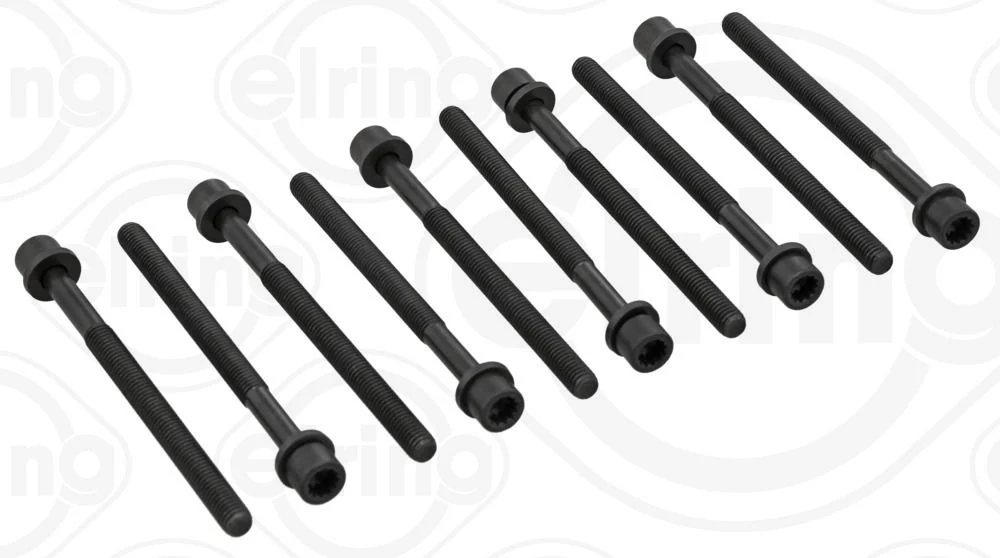 ELRING 711.550 HEAD BOLTS FOR HYUNDAI/KIA G4LA G4LC PICANTO 1.2 ACCENT 1.4 M9x1.5x129