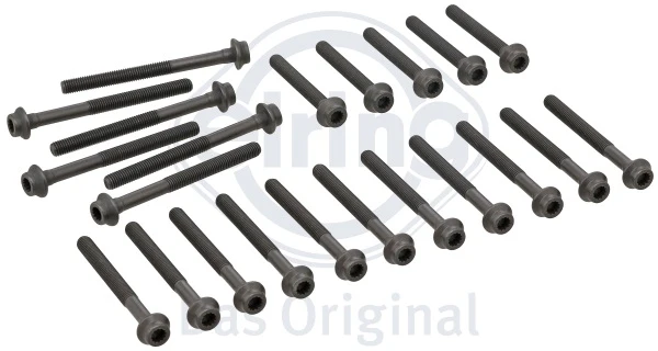 ELRING 820.114 HEAD BOLT KIT MERCEDES SSANGYONG OM602/662 2.5/2.9L M10x1.5x80/102
