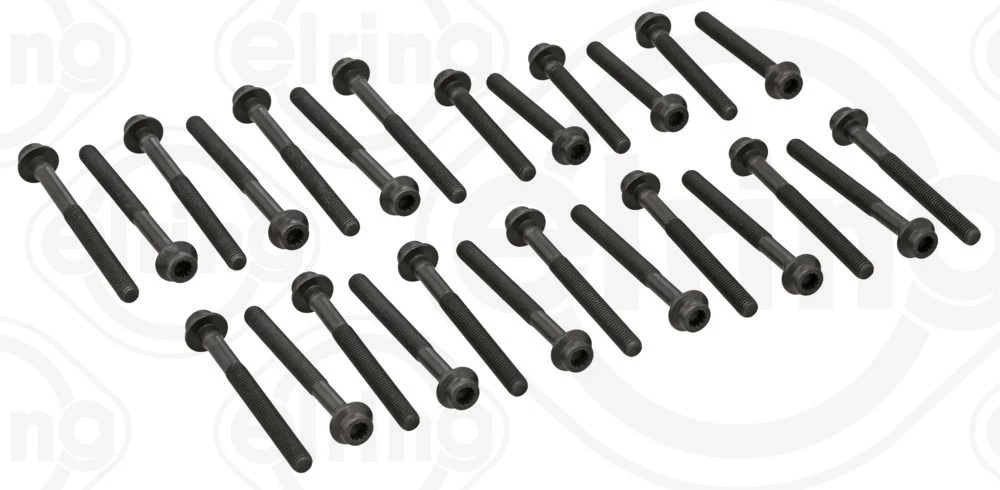 ELRING 820.122 HEAD BOLT KIT MERCEDES OM603.912 300D DIESEL M10x1.5x80/102