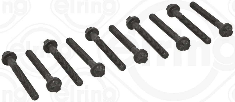 ELRING 655.350 HEAD BOLT KIT MERCEDES OM646.811/.821 C200CDi/220/E220 M12x1.75x102