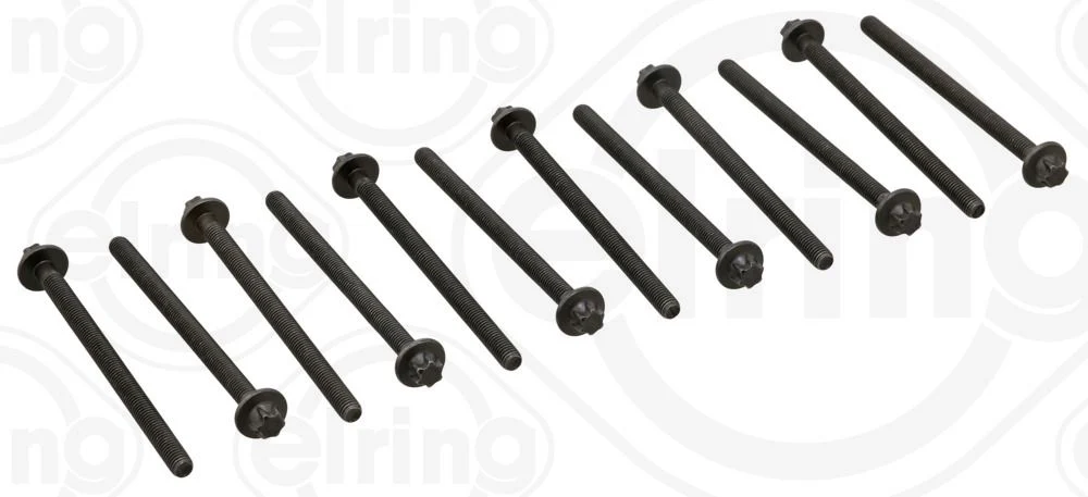 ELRING 125.930 HEAD BOLT KIT HOLDEN/OPEL Z14XEP BARINA COMBO 1.4L M8x1.25x119