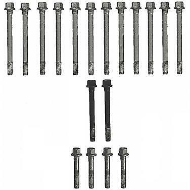 FEL-PRO SFLES72188 HEAD BOLT KIT CHEVROLET BBC 8.1L 496 VORTEC 2 REQUIRED