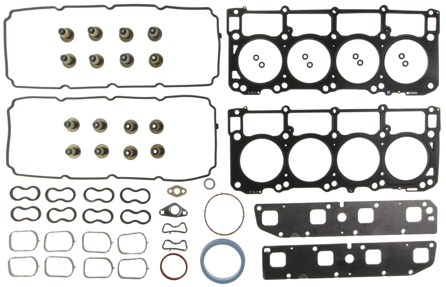 MAHLE HS54418 VALVE REGRIND GASKET SET CHRYSLER EZB 5.7 HEMI INCLUDES HAT TYPE VALVE STEM SEALS