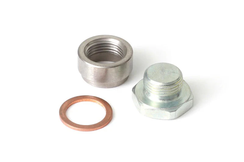 HALTECH HT-010702 O2 SENSOR WELD-ON BUNG - 303 STAINLESS STEEL