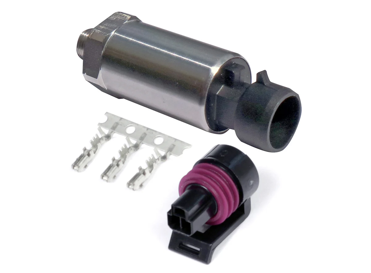 HALTECH HT-010910 150 PSI MOTORSPORT FUEL/OIL/WASTEGATE PRESSURE SENSOR (STAINLESS STEEL DIAPHRAGM)