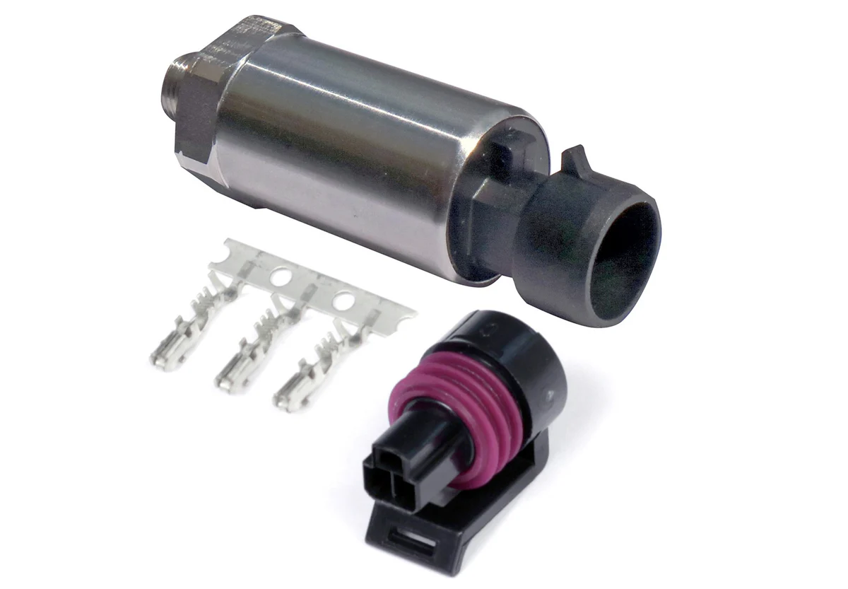 HALTECH HT-010912 250 PSI MOTORSPORT FUEL/OIL/WASTEGATE PRESSURE SENSOR (STAINLESS STEEL DIAPHRAGM) - Image 2