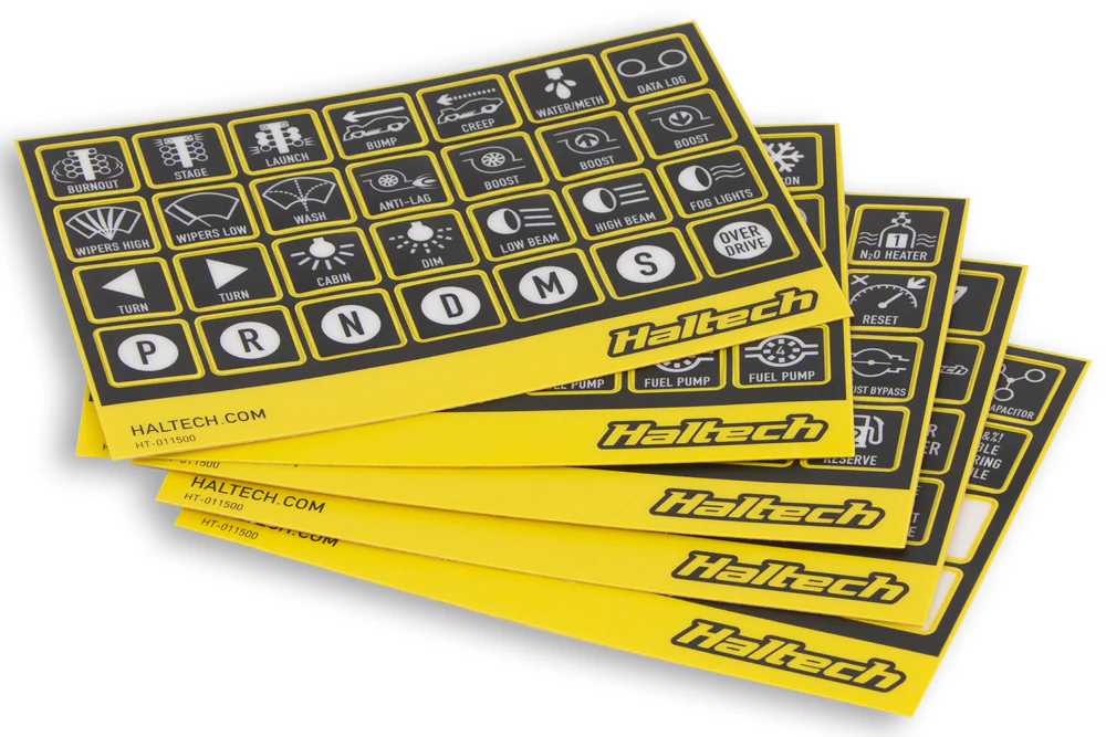 HALTECH HT-011500 CAN KEYPAD LABEL SET - Image 4