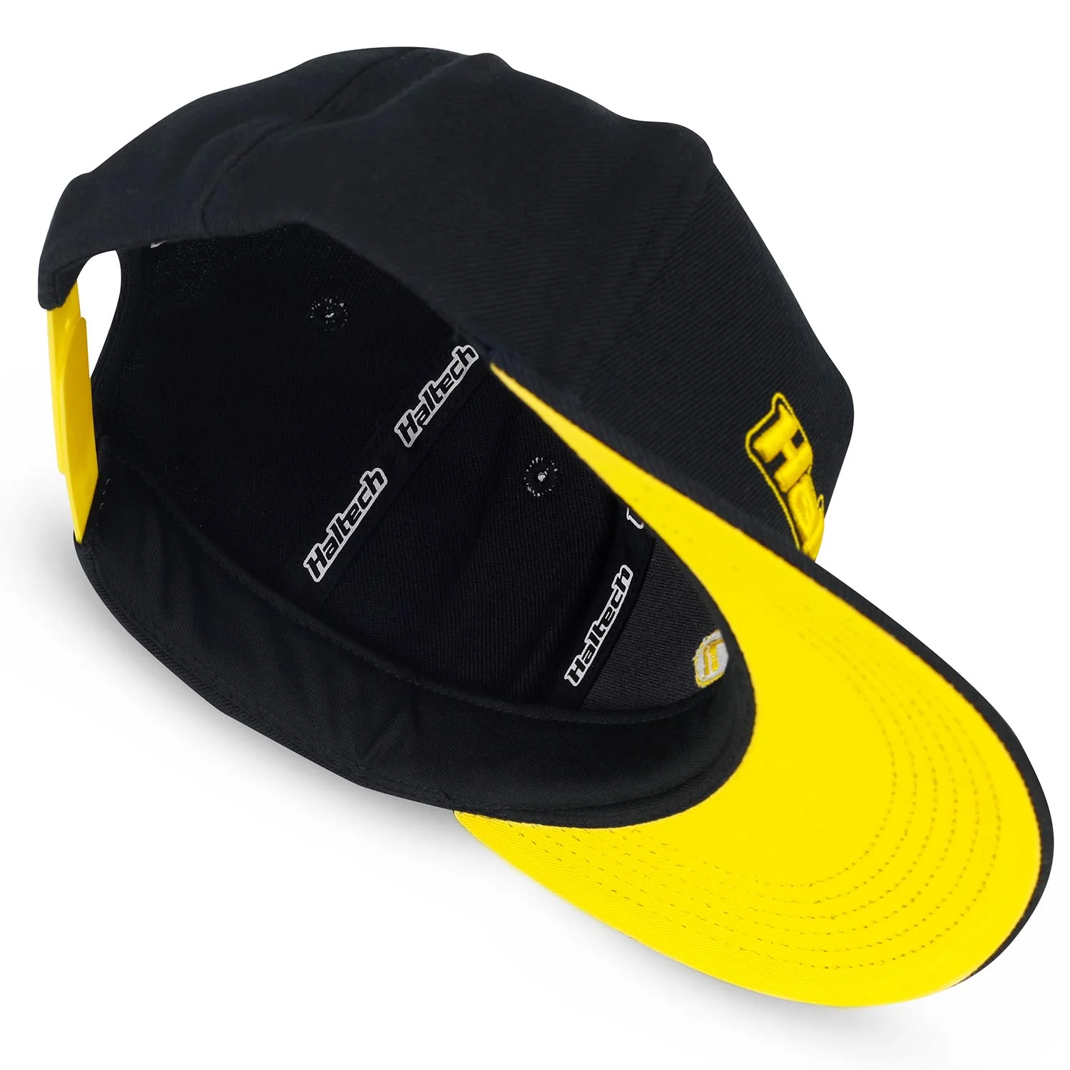 HALTECH HT-301001 SNAPBACK CAP BLACK WITH YELLOW LOGO - Image 6