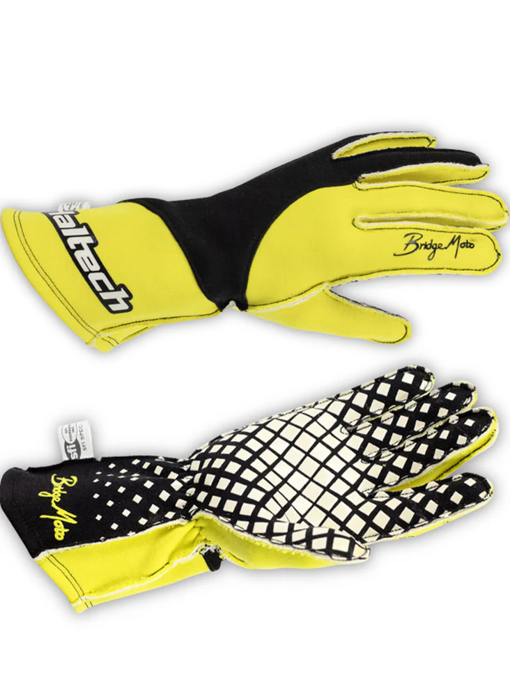 HALTECH HT-309012S X BRIDGEMOTO RACE GLOVES