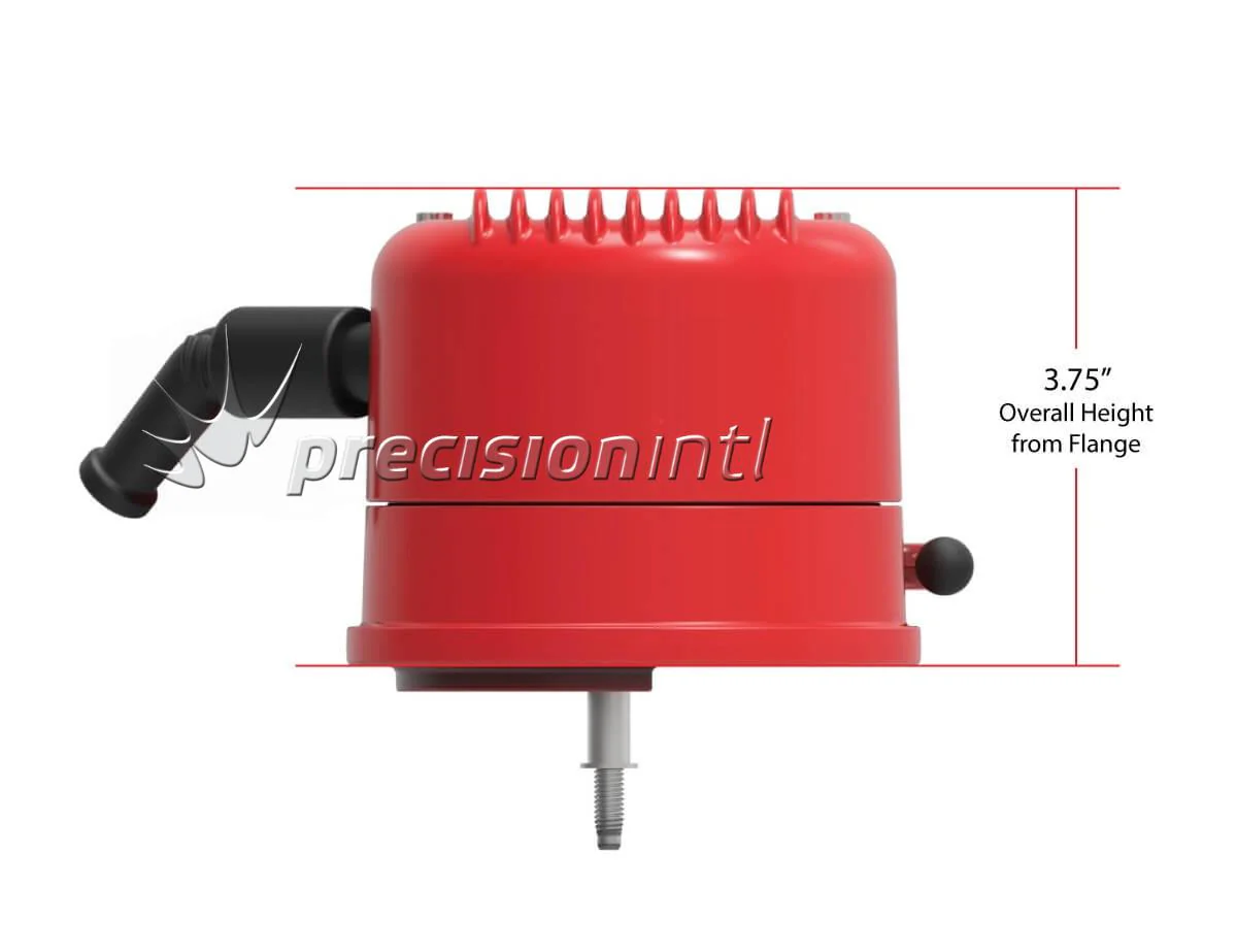 HOLLEY 241-184 LS 2 PIECE ALUMINIUM VALVE COVERS INC COIL MOUNTS & COVER-RED FINISH - Image 3