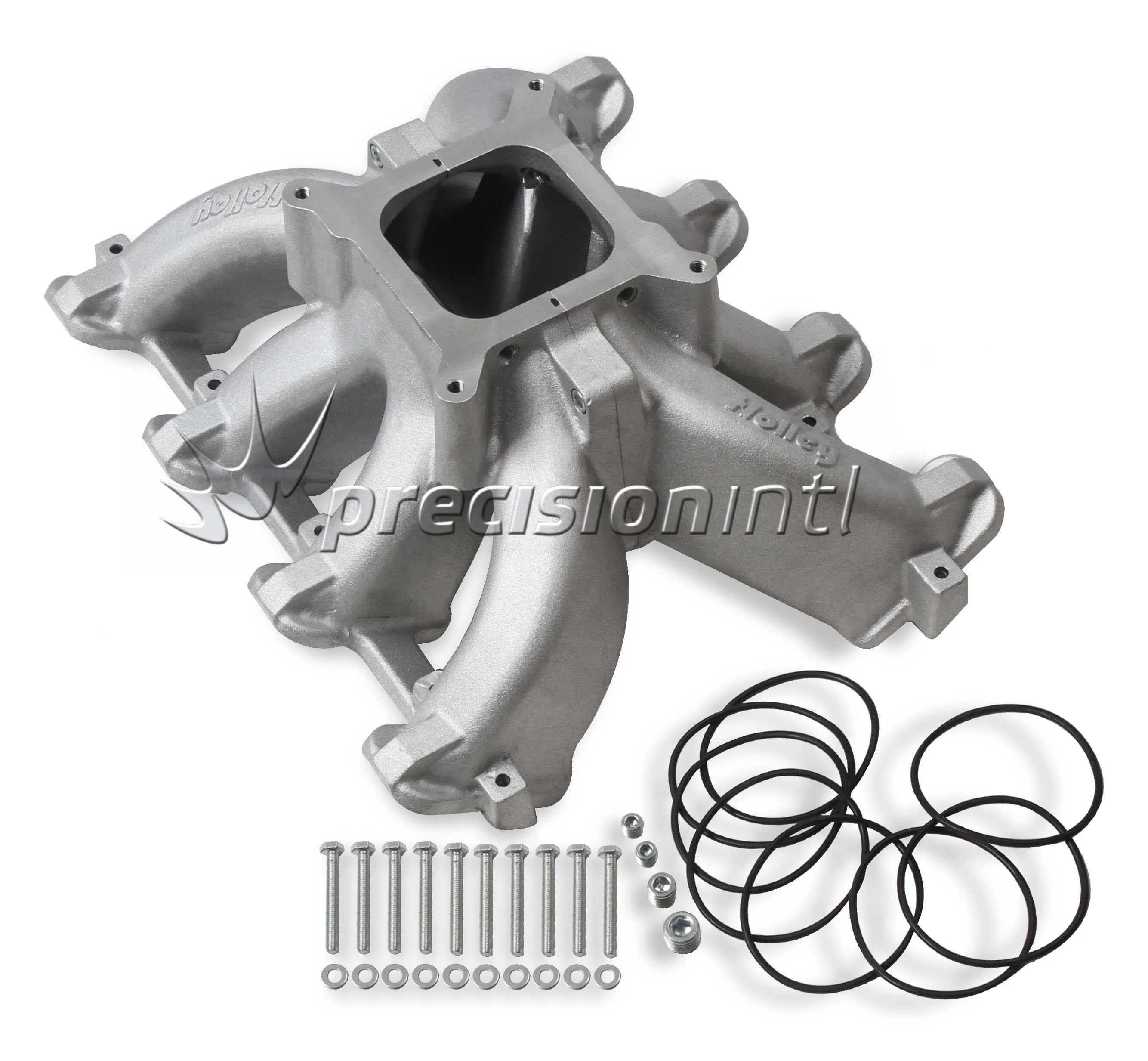 HOLLEY 300-256 SINGLE PLANE CARB INTAKE MANIFOLD SUITS CATHEDRAL PORT - Image 2