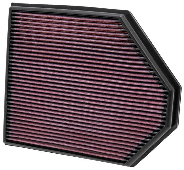 K&N 33-2465 REUSABLE AIR FILTER BMW X3 L6-3.0L F/I, 2011-2017