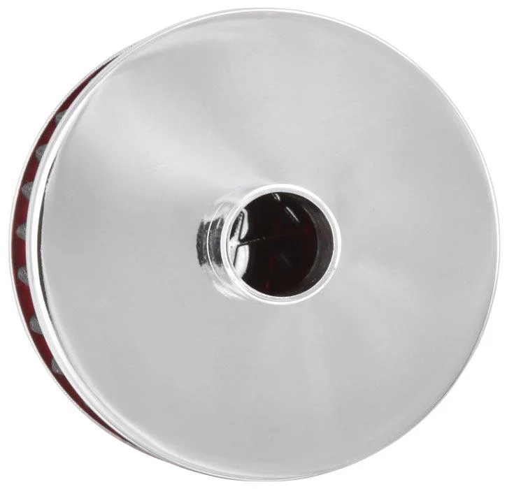 K&N 62-1160 REUSABLE VENT FILTER 0.75"Vent 3"OD 2"HEIGHT CHROME TOP - Image 3