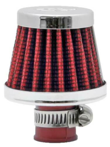 K&N 62-1600RD BREATHER AIR FILTER 3/8"-1/2"ID FLG X 2"OD B X 1.5"T X 1-3/4"H - Image 2