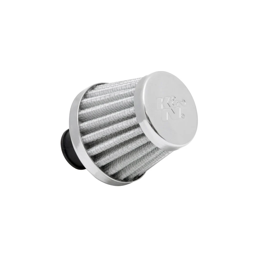 K&N 62-1600WT VENT AIR FILTER 3/8"-1/2"ID FLG X 2"OD B X 1-3/4"H X 1.5"TP