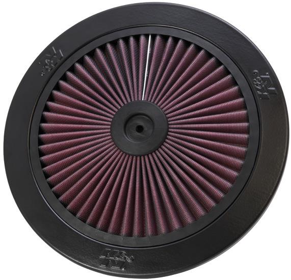 K&N 66-1101 UNIVERSAL FIT X-STREAM FLOW TOP ONLY 11