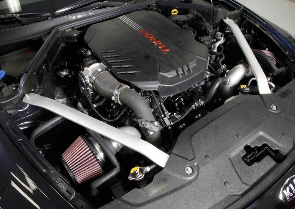 K&N 69-5318TS TYPHOON COLD AIR INTAKE KIT FOR KIA CK STINGER GT G6DP 3.3 V6 9/17-ON - Image 5
