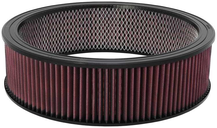 K&N E-3750 REUSABLE CUSTOM ROUND AIR FILTER 14"OD 12"ID 4"HIGH OPEN TOP