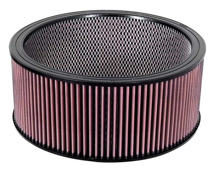 K&N E-3770 CUSTOM REUSABLE AIR FILTER 14"OD 12"ID 6"H W/ Wire