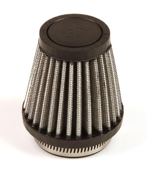 K&N R-1060 UNIVERSAL REUSABLE CLAMP ON AIR FILTER1-15/16"FLG, 3"B, 2"T, 3"H - Image 2