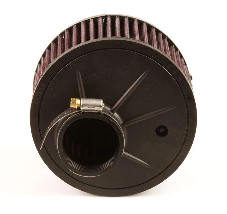 K&N RA-046V Universal Chrome Air Filter 2-1/16O/S Flg 6Od 3H NLA - Image 2