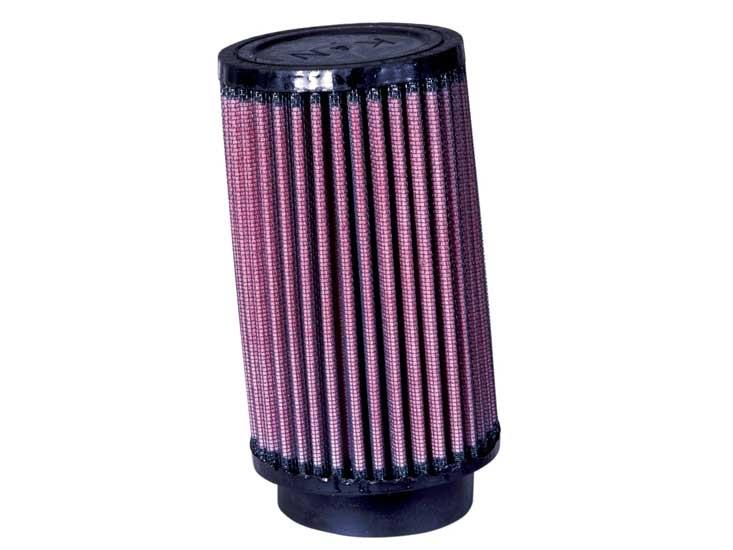 K&N RB-0720 UNIVERSAL REUSABLE RUBBER AIR FILTER 2-1/2" 5 DEG FLG 3-1/2"OD 6" NLA